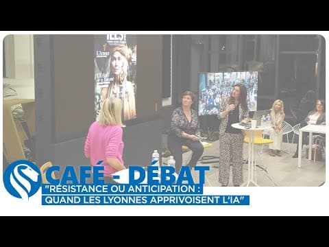 Café-Débat : les Lyonnes apprivoisent l'IA