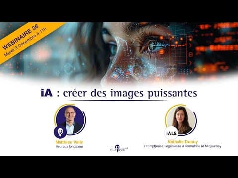Webinaire : créer des images puissantes avec l'IA